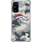 NFL Denver Broncos Camo Galaxy S20 FE Clear Case